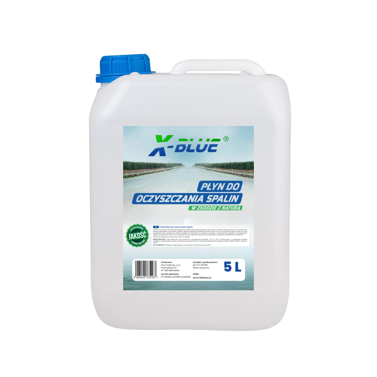 Płyn X-blue w kanistrze 5l