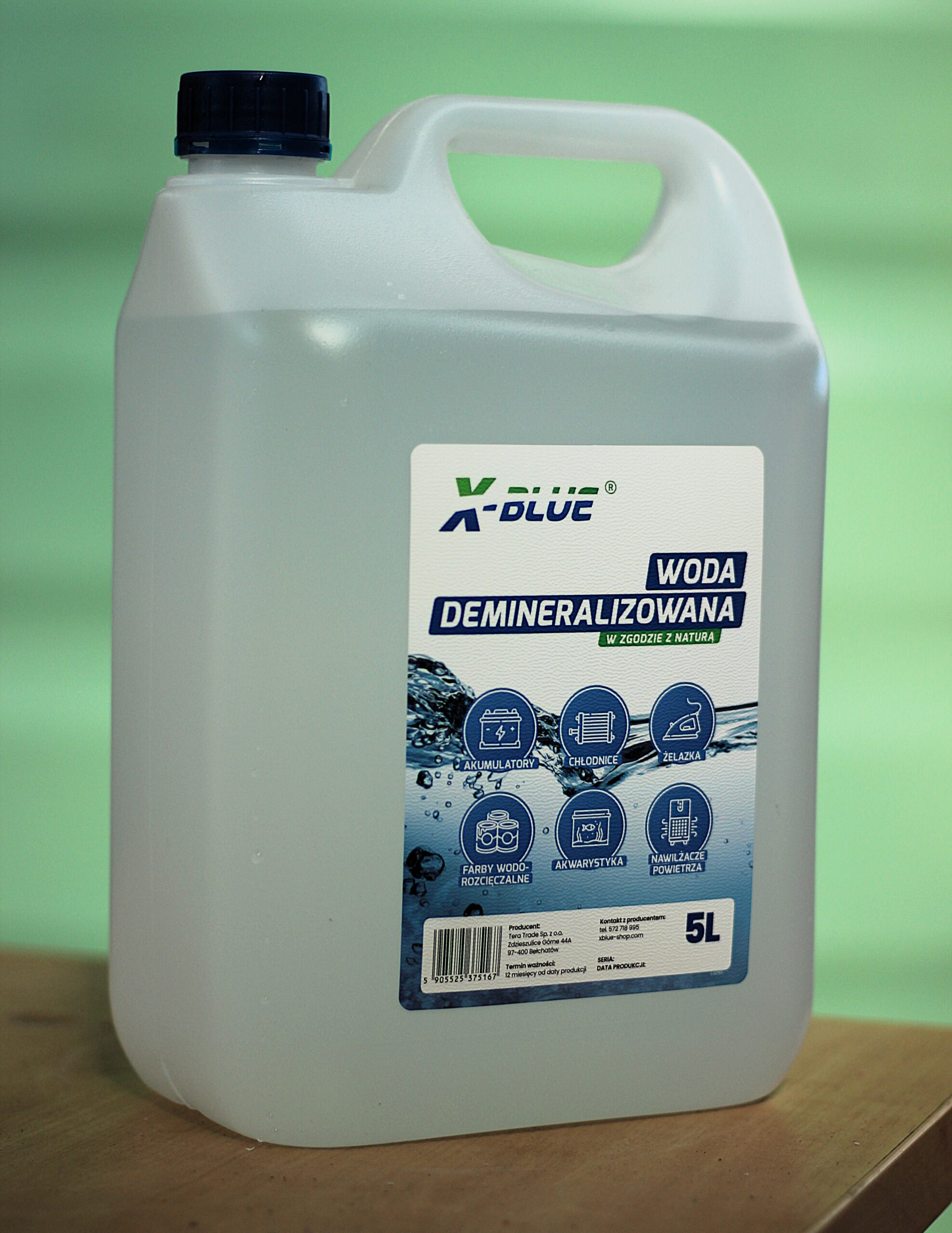 Paleta 41 szt. woda X-Demi w kanistrze 5l (Kopia) - obrazek 3